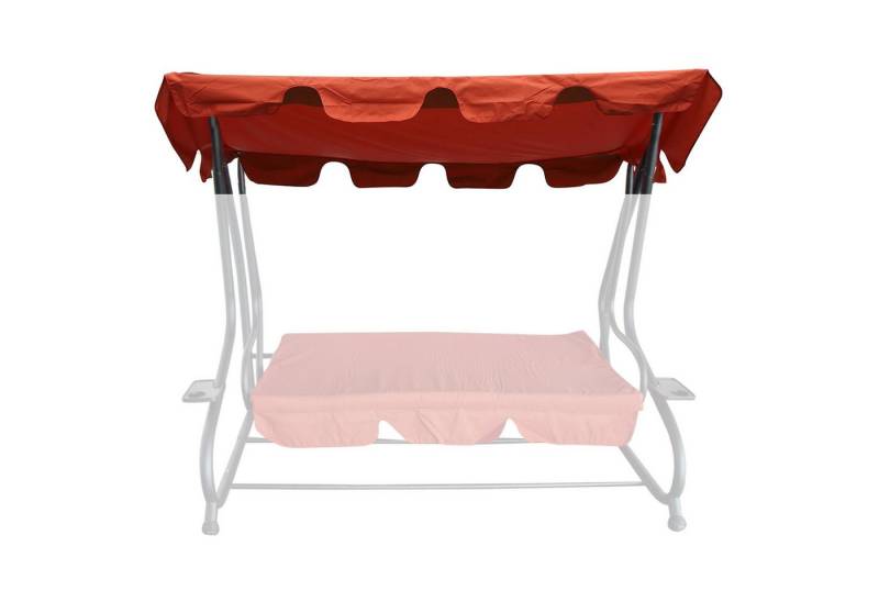 Haushalt International Hollywoodschaukelersatzdach Ersatzdach für Hollywoodschaukel ca. 193 x 151 cm, terrakotta, (1-tlg) von Haushalt International