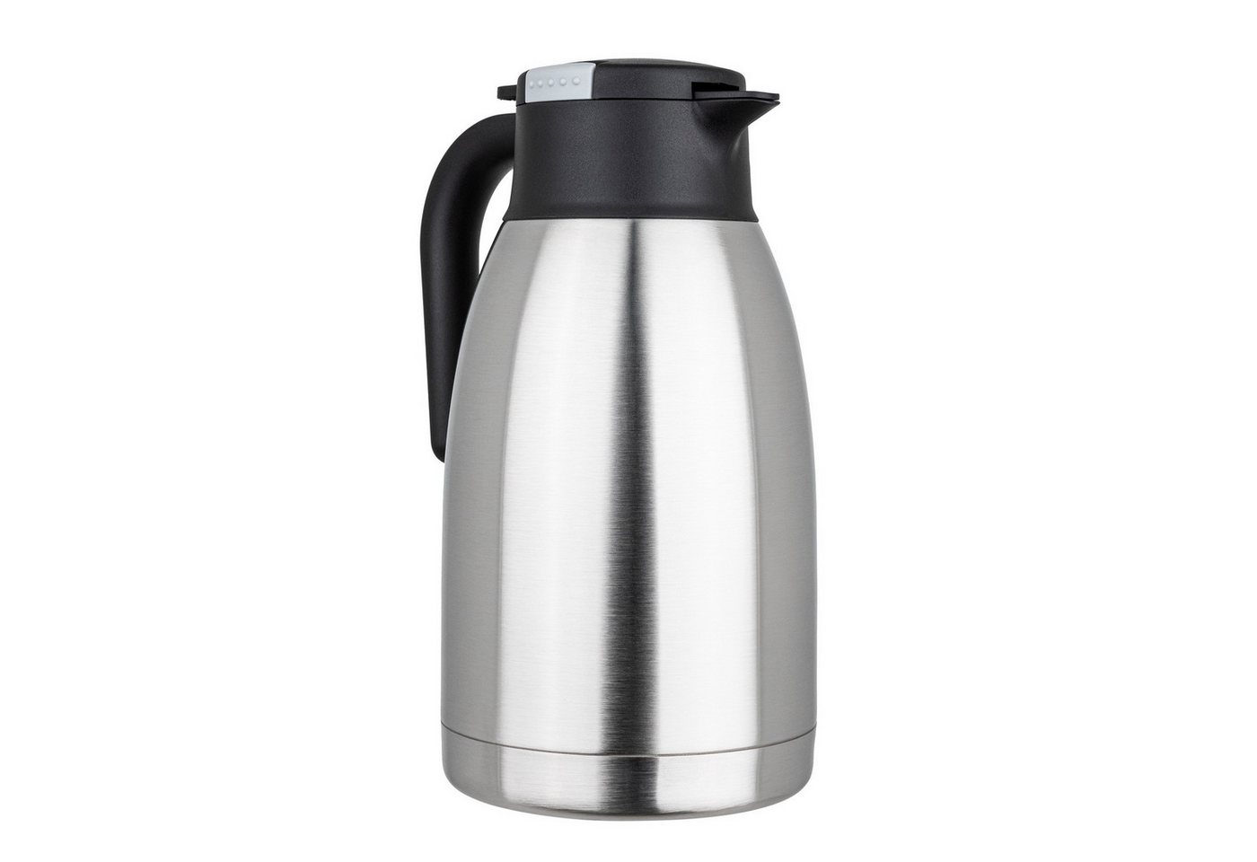 Haushalt International Isolierkanne 1,5 L Edelstahl Thermokanne Thermoskanne Isolierflasche, doppelwandige Isolierung, Einhandbedienung Haushalt International Isolierkanne 1,5 L Edelstahl Thermokanne Thermoskanne Isolierflasche, doppelwandige Isolierung, Einhandbedienung von Haushalt International
