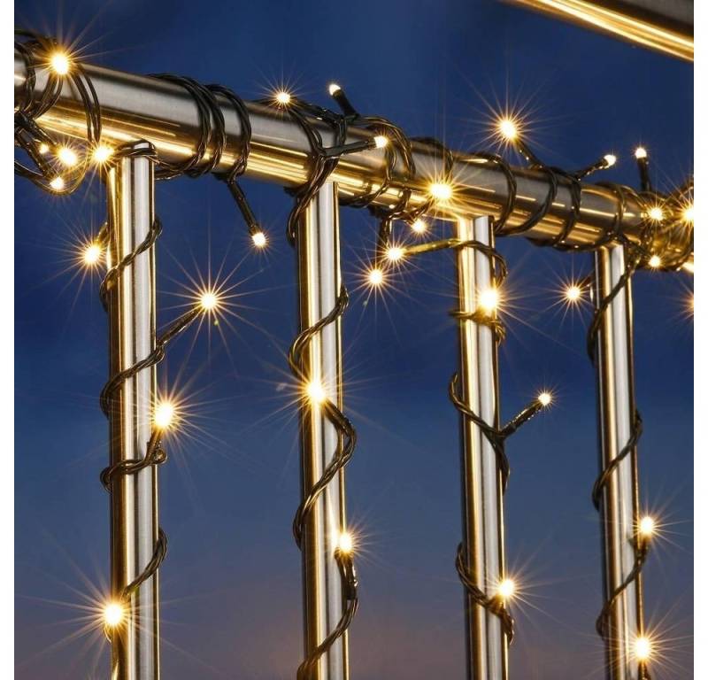 Haushalt International LED-Lichterkette 76581 LED Lichterkette warmweiß 100er 9,9m Haushalt International LED-Lichterkette 76581 LED Lichterkette warmweiß 100er 9,9m von Haushalt International
