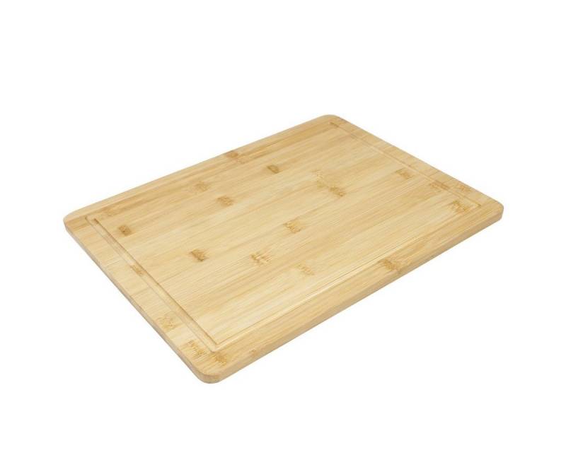 Haushalt International Schneidebrett Schneidebrett / Vesperbrett - Bambus - geölt - 40 x 30 x 1,2cm, Holz, (1-St) von Haushalt International