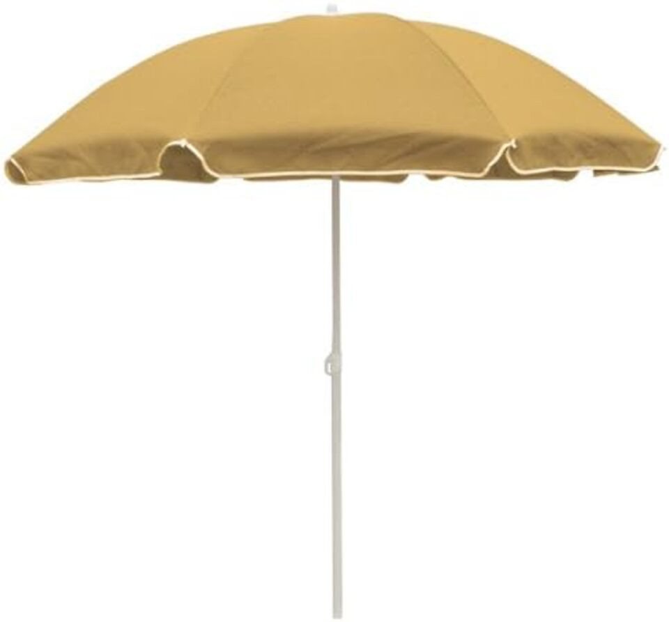 Haushalt International Sonnenschirm Sonnenschirm / Strandschirm 200cm, Farbe: sand von Haushalt International