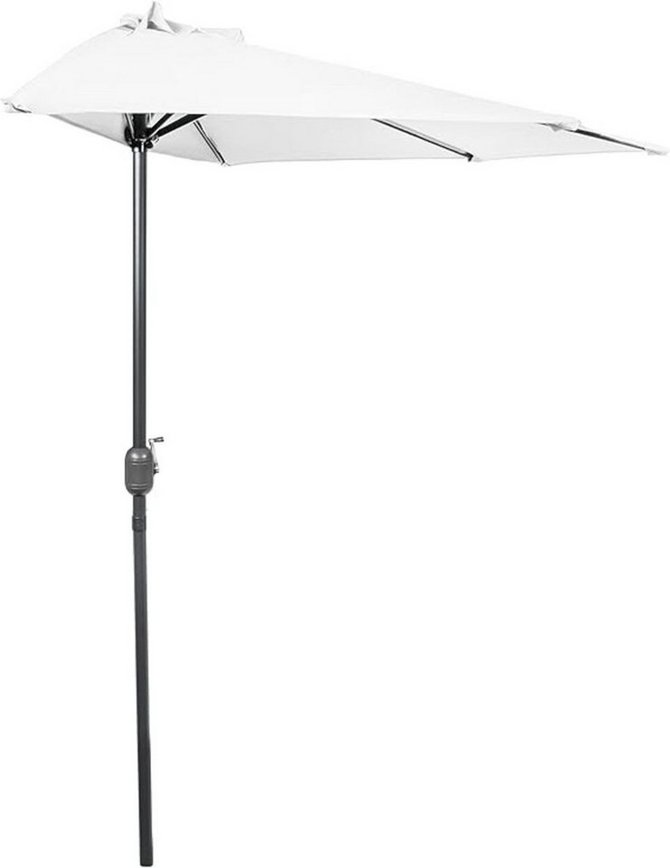 Haushalt International Sonnenschirm Sonnenschirm für die Wand, halbrund ca. 270cm Durchmesser, mit Kurbel Haushalt International Sonnenschirm Sonnenschirm für die Wand, halbrund ca. 270cm Durchmesser, mit Kurbel von Haushalt International