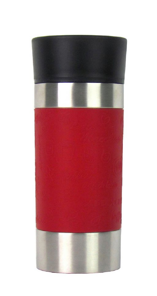 Haushalt International Thermoflasche Isolierbecher – Thermobecher, Fassungsvermögen 360ml – Doppelwandig mit Quick-Press Verschluss Haushalt International Thermoflasche Isolierbecher – Thermobecher, Fassungsvermögen 360ml – Doppelwandig mit Quick-Press Verschluss von Haushalt International