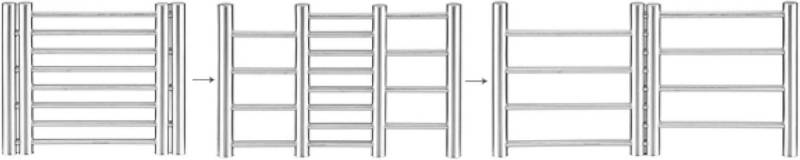 Haushalt International Topfuntersetzer Edelstahl Topfuntersetzer ausziehbar von 22,5 bis 37cm, 1-tlg. Haushalt International Topfuntersetzer Edelstahl Topfuntersetzer ausziehbar von 22,5 bis 37cm, 1-tlg. von Haushalt International