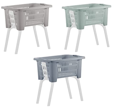 Haushalt International Wäschekorb Beine ausklappbar von Haushalt International