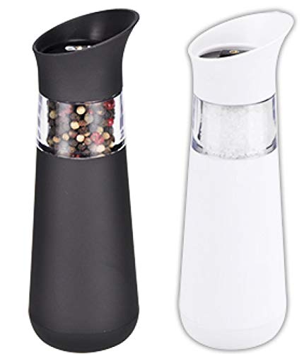 Salz- und Peffermühle elektrisch 2er Set mit Kippsensor und Licht 12102 Salz- und Peffermühle elektrisch 2er Set mit Kippsensor und Licht 12102 von Haushalt International