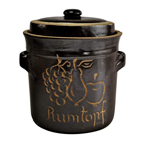 Haushalt-Krausse.de Gärtopf Steinzeugtopf Rumtopf Sauerkrauttopf Inhalt 5 l mit Deckel Dekor Früchte Haushalt-Krausse.de Gärtopf Steinzeugtopf Rumtopf Sauerkrauttopf Inhalt 5 l mit Deckel Dekor Früchte von Haushalt-Krausse.de