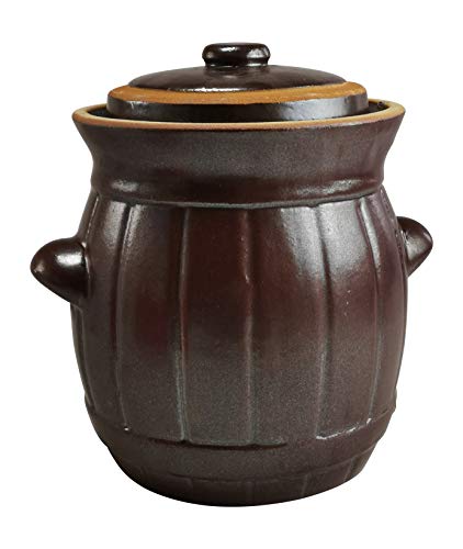 Haushalt-Krausse.de Gärtopf Steinzeugtopf Rumtopf Sauerkrauttopf Inhalt 5 l mit Deckel bauchig Haushalt-Krausse.de Gärtopf Steinzeugtopf Rumtopf Sauerkrauttopf Inhalt 5 l mit Deckel bauchig von Haushalt-Krausse.de