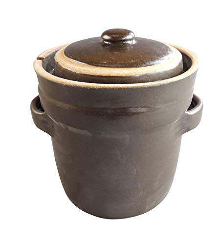 Haushalt-Krausse.de Gärtopf Steinzeugtopf Rumtopf Sauerkrauttopf Inhalt 5 l mit Deckel Haushalt-Krausse.de Gärtopf Steinzeugtopf Rumtopf Sauerkrauttopf Inhalt 5 l mit Deckel von Haushalt-Krausse.de