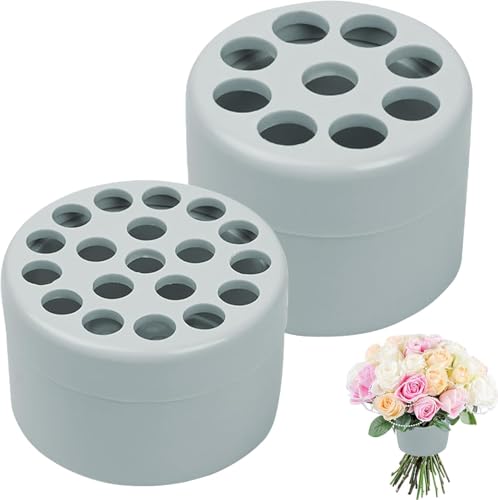 Hausio Hanataba blumenhalter - Spiral Ikebana Stem Holder, Spiral Stielhalter für Vasen, Bouquet Twister, Spiralförmiger Blumenstielhalter, Ikebana Zubehör, Ikebana Stielhalter (2 Stile) von Hausio