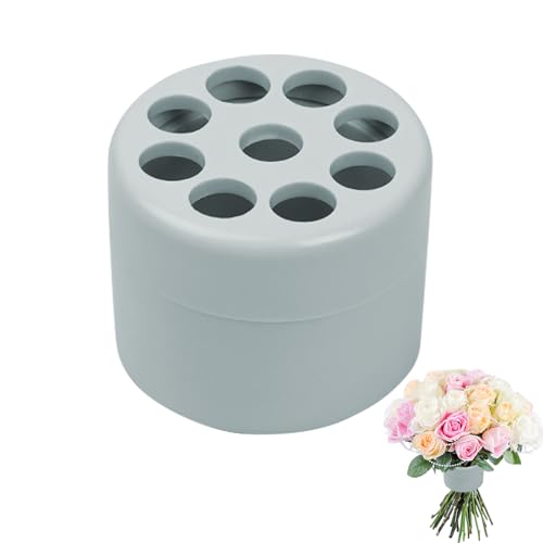 Hausio Hanataba blumenhalter - Spiral Ikebana Stem Holder, Spiral Stielhalter für Vasen, Bouquet Twister, Spiralförmiger Blumenstielhalter, Ikebana Zubehör, Ikebana Stielhalter (Klein) von Hausio