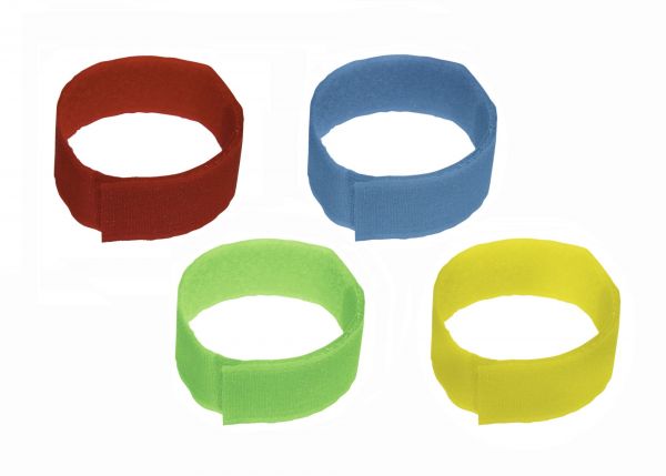 10x Fessel-Markierungsband mit Klettverschluss, 36cm, Fesselbänder ... von Kerbl