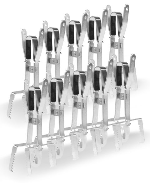 10x Wühlmaus-Zangenfalle mit Köderplatten, 10er-Sparset, Schnappfal... von Hausmarke