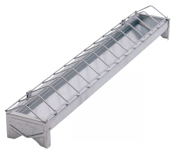 Kükenfuttertrog 30cm verzinkt - Futtertrog für Küken - mit klappbar... von Olba