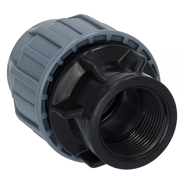 PP Kupplung 40mm - 1 1/4 Zoll Innengewinde - Arbeitsdruck PN16 von Elysee