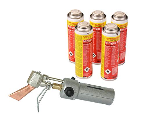 Aktionsset Dachrinnenlötkolben PK 932 mit 5 Kartuschen von HausundWerkstatt24