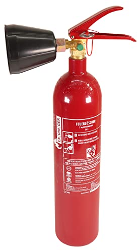 CO² Feuerlöscher 2 kg Schneerohr (GS-2X mit Instandhaltungsnachweis von HausundWerkstatt24) von HausundWerkstatt24