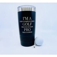 Lustiger Golf Pro Biertrinker Becher - Golfer Geschenk von HautePinkCreations