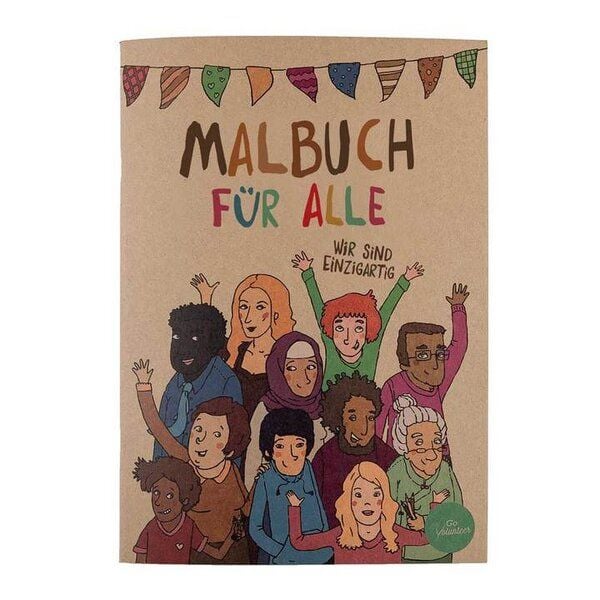 Hautfarben Malbuch für alle von Hautfarben