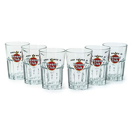 6 x Havana Club Rum Exclusive Tumbler Glas Longdrink Bar Cocktail Party von Havana Club