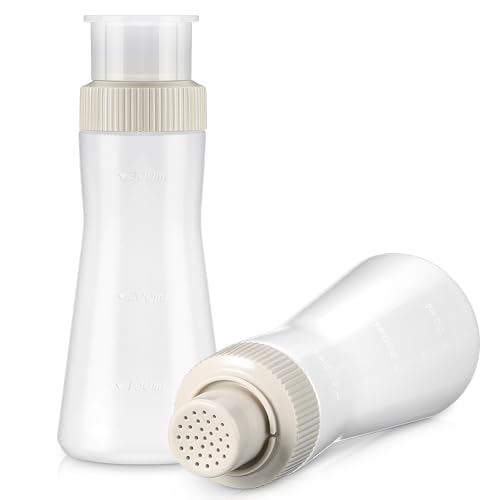 Havawish Kuchensirup-Spender, 350 ml, abgestufte Kunststoff-Quetschflasche zum Einweichen, einfache Honigsirup, Regensprühflasche mit Verschlussdeckel, einfache Lagerung, wiederverwendbar, von Havawish