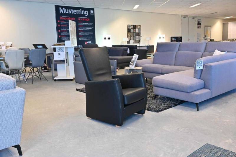 Sessel Lookline 880 H Leder Ekso Schwarz von Havee Meubelen