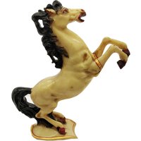Laufende Pferd Tier Statue Handgemachte Sammlerharz von HaveliArtsJaipur