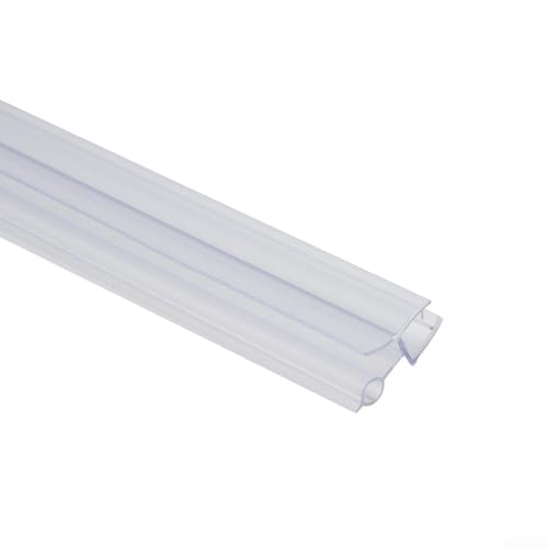 2 Stück Wasserabweiser für Duschtüren 50 cm Ersatzdichtung, geeignet für Glas, einfache Installation, reduziert Leckagen (14 mm) von HavenDomicile