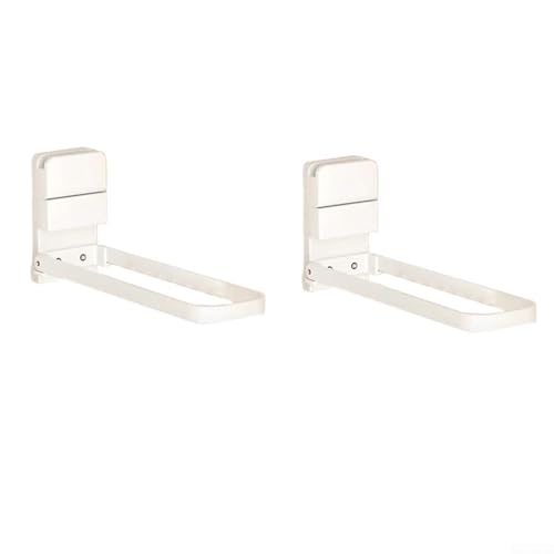 2 abnehmbare Handtuchhalter mit starken Saugnäpfen für den praktischen Einsatz in jeder Umgebung (weiß) von HavenDomicile