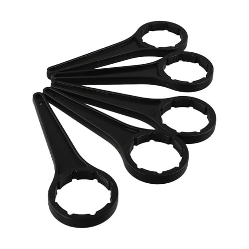 5 Trommeldeckelschlüssel für 20L 30L Kunststoffeimer Perfekte Ergänzung zu Ihrer Werkzeugsammlung (Schwarz) von HavenDomicile