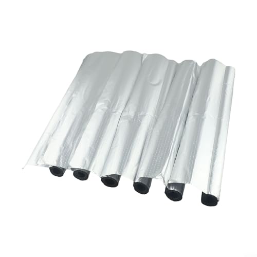 610 Stück Rohrisolierungs-Schaumstoff-Rohrwickel für Kupferrohre mit Schaumstoff und Aluminiumfolie für wetterfesten Gebrauch (6 Stück) von HavenDomicile