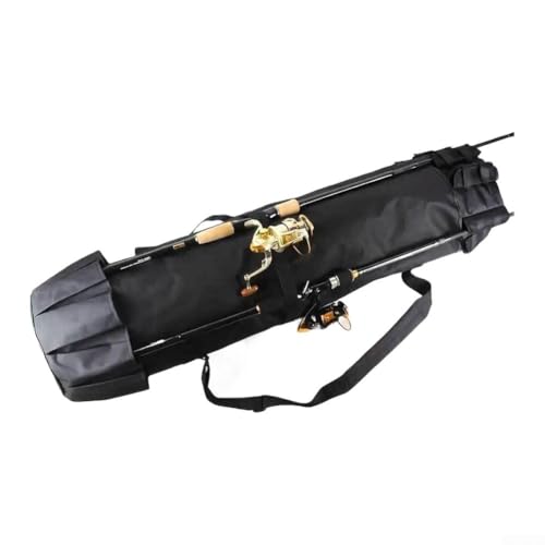 Aufbewahrungstasche für Angelruten mit großem Fassungsvermögen, Rollenträger für Reisen, aus wasserdichtem, reißfestem 600D-Oxford, verstellbare Schultergurte für einfachen Transport Aufbewahrungstasche für Angelruten mit großem Fassungsvermögen, Rollenträger für Reisen, aus wasserdichtem, reißfestem 600D-Oxford, verstellbare Schultergurte für einfachen Transport von HavenDomicile