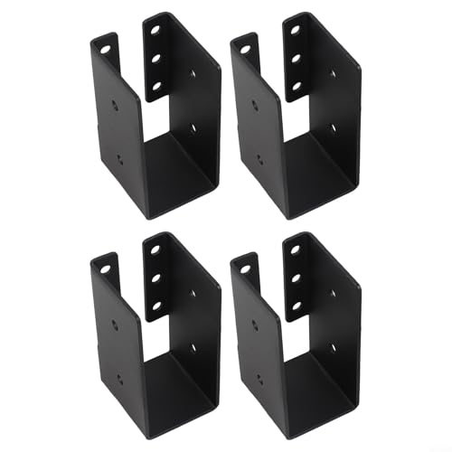 Balkenaufhänger Balkenhalter 4er Pack für 2 x 4 Holzbalken Metallstützen für zuverlässige Holzrahmenkonstruktion in verschiedenen Anwendungen von HavenDomicile