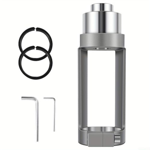 Befestigungshalterung aus Aluminiumlegierung für Vierkantlochbohreradapter, kompatibel mit elektrischen Handbohrmaschinen, unterstützt 20 mm Spannbreite von HavenDomicile
