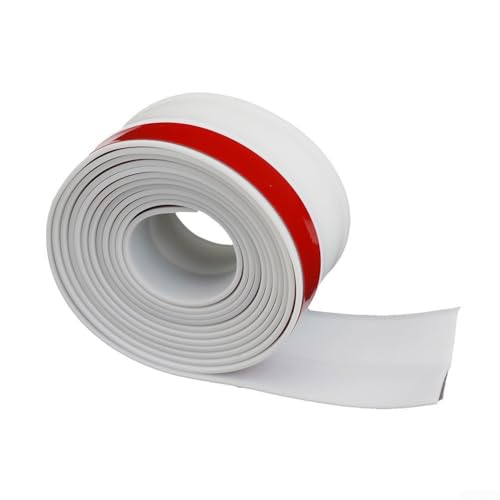 Dichtungsstreifen für Garagentore aus Gummi, wetterfest, verhindert Feuchtigkeit, Zugluft und Staub, bietet Energieeffizienzvorteile (1 m weiß) von HavenDomicile