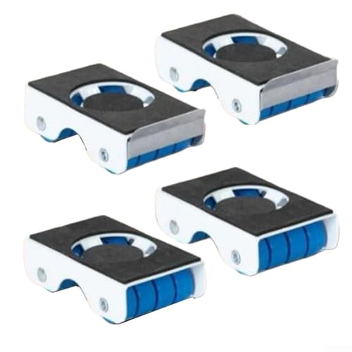 Dolly Mover Tool Featuring a Robust Design That Ensures Maximum Stability While Transporting Your Heaviest Furnishings (White) von HavenDomicile