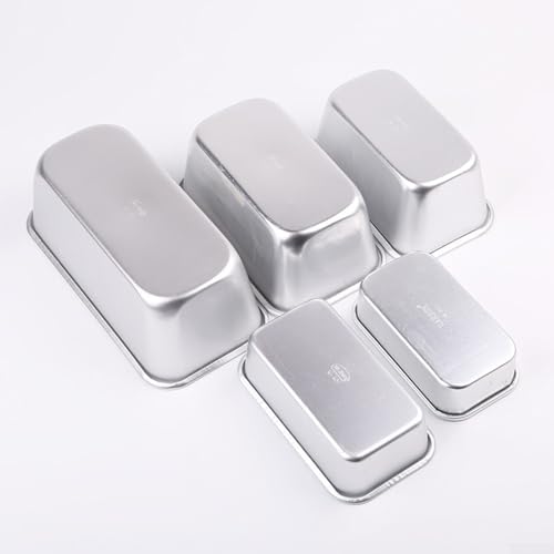 Effizientes Backen mit einer rechteckigen Kuchenform aus Aluminiumlegierung, für verschiedene gebackene Köstlichkeiten (A03) von HavenDomicile
