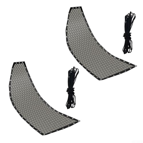 Ersatz-Sitztuch für Hängesessel mit Textilene-Material und Größe 64 x 197 x 23 cm, passend für mehrere Stuhlstile (2 Stück ohne Taschen) von HavenDomicile