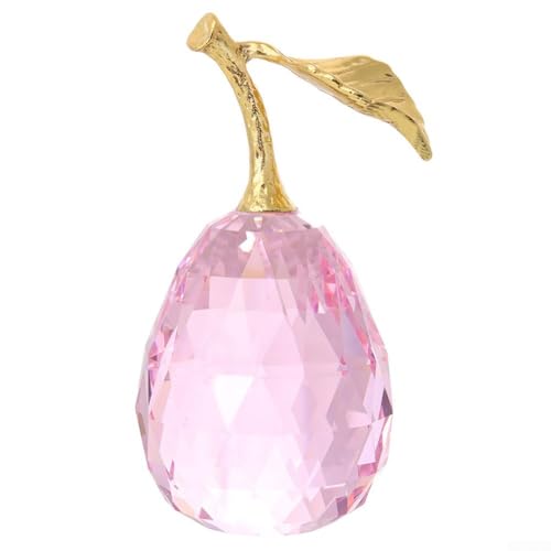 Faszinierende Kunstpflanzen-Ornamente, Obst und Birne, für Kristallhandwerk für Inneneinrichtung, Rosa Faszinierende Kunstpflanzen-Ornamente, Obst und Birne, für Kristallhandwerk für Inneneinrichtung, Rosa von HavenDomicile