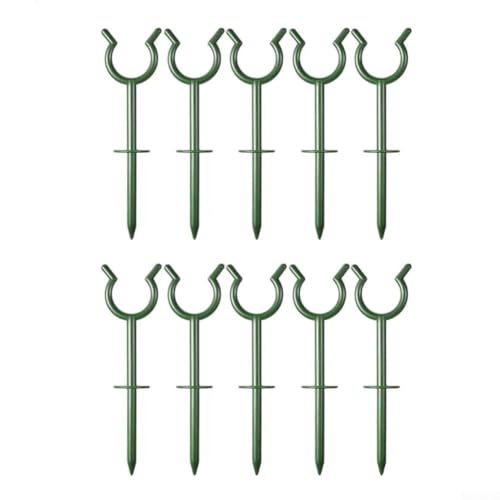 Gartenschlauchführungs-Set mit 10 Stützen für flexible Schläuche, hält den Schlauch sicher und organisiert für den Außenbereich Gartenschlauchführungs-Set mit 10 Stützen für flexible Schläuche, hält den Schlauch sicher und organisiert für den Außenbereich von HavenDomicile