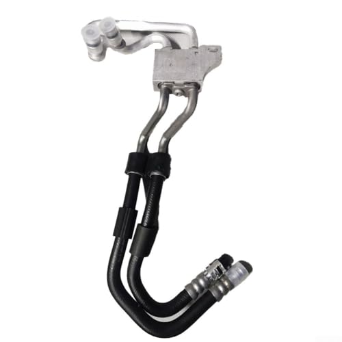 Getriebeölkühler Temperaturventilregler für Tiguan 2008 2018, OEM 5N0317027B, Ersatz mit Ölleitung vorne und hinten von HavenDomicile