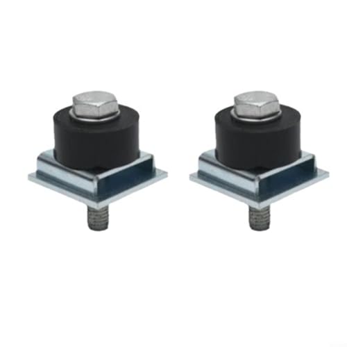 HavenDomicile 2 x Trolley-Rollenrad-Montage, robuste M10-Schrauben für 4,8 cm Stützkanäle, Garagentorsysteme (2 Stück) von HavenDomicile