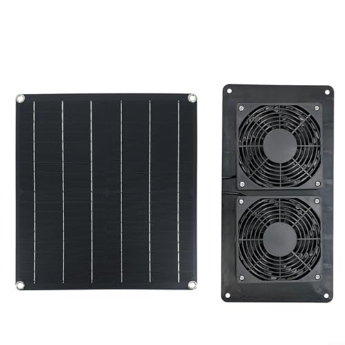 HavenDomicile 20W Solar Abluftventilator Ventilator Panel Powered Air Extractor Wasserdicht IP65 Monokristalline 6 Zoll Mini Ventilator für Gewächshaus RV HavenDomicile 20W Solar Abluftventilator Ventilator Panel Powered Air Extractor Wasserdicht IP65 Monokristalline 6 Zoll Mini Ventilator für Gewächshaus RV von HavenDomicile