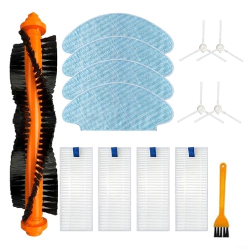 HavenDomicile Ersatzbürstenfilter Wischmopp Set für Tefal Saugroboter für X-plorer Serie 20 40 50 RG6825 RG7267 RG7365 RR6825 von HavenDomicile