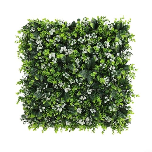 HavenDomicile Kunstrasen Wanddekoration Kunststoff grüner Rasen quadratisch Kunstrasen Pflanze Haus Garten Indoor Outdoor Hintergrund dekorative Matte (1) von HavenDomicile
