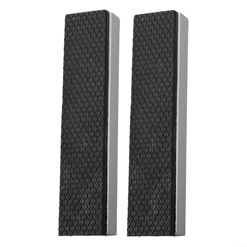 HavenDomicile Magnetische Schutzbacken aus Aluminiumlegierung, Gummi, rutschfeste Pads, 7,6 - 20,3 cm, schnelle Installation, Schraubstockschutz (100 mm), 2 Stück von HavenDomicile