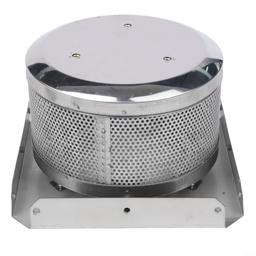 HavenDomicile Outdoor Terrassenheizung, Turm, Gasheizung, Ersatzbrennnetz, 304 Edelstahl, hochtemperaturbeständiges Netz, Silber von HavenDomicile