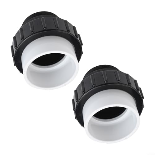 HavenDomicile Pool Equipment 5,1 cm Gleitgelenkadapter MIP Gewindeanschluss Sandfiltersystem Sanitärteile kompatibel mit 21063-200-000 Weiß Schwarz 2 Stück HavenDomicile Pool Equipment 5,1 cm Gleitgelenkadapter MIP Gewindeanschluss Sandfiltersystem Sanitärteile kompatibel mit 21063-200-000 Weiß Schwarz 2 Stück von HavenDomicile