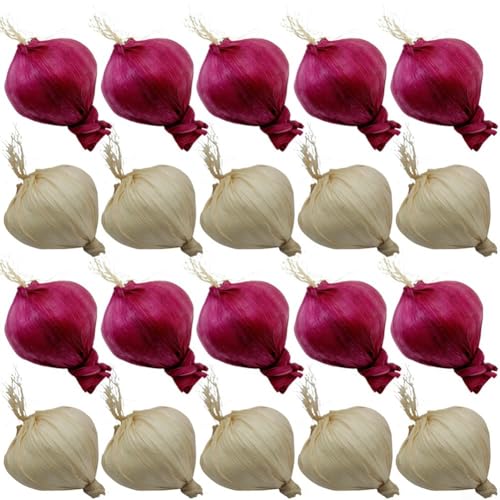 HavenDomicile Realistischer Schaumstoff-Knoblauch für Küchentisch, Heimdekoration von HavenDomicile