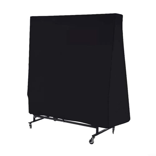 HavenDomicile Tischtennisabdeckung, wasserdicht, 165 x 70 x 185 cm, mit PVC-Beschichtung und Schnallen, für drinnen und draußen, faltbare Tischtennisplatten von HavenDomicile